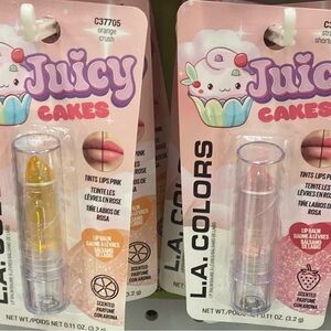 L.A. Colors Juicy Cakes Lip Balm set of 4 pcs